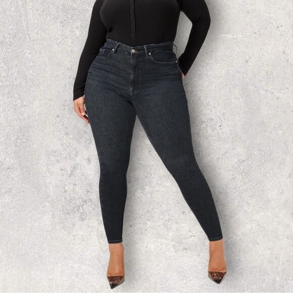 GOOD AMERICAN Always Fits Good Legs Jeans 28-32 - Picture 1 of 10